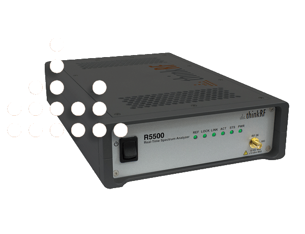 R5500 - Real-Time  Spectrum  Analyzer