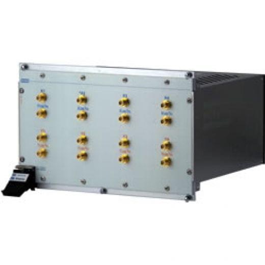 4x4 10GHz,50Ohm,SMA,PXI Microwave Matrix,Loop-Thru & Term,40-787-518-4X4-L-T