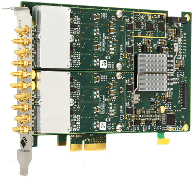 4Ch,16 Bit,20 MHz,40 MS/s,PCI Express x4, Digitizer, M2p.5936-x4